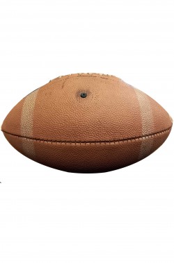 Pallone da football americano vintage con camera d'aria