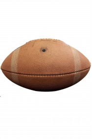 Pallone da football americano vintage con camera d'aria