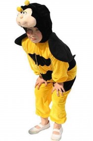 Vestito di carnevale bambino da Ape giallo e nero