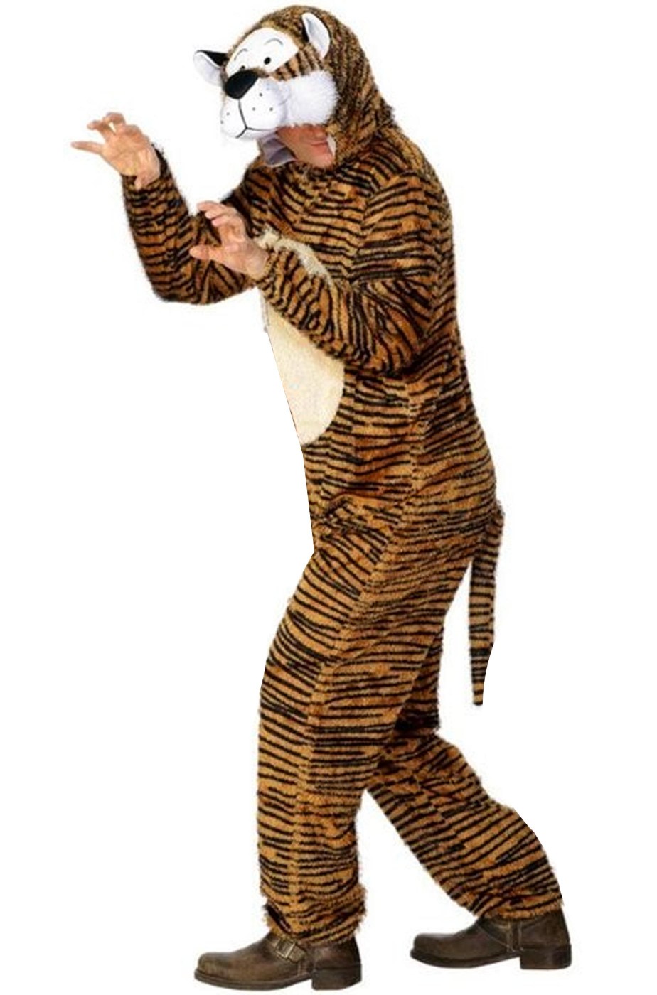 Vestito di carnevale mascotte da tigre