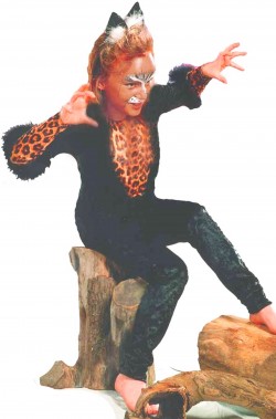 Vestito di Carnevale da leopardo