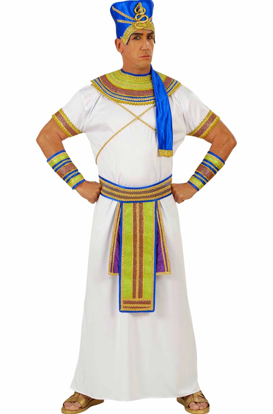 Festa dei bambini Uomini e donne Faraone egiziano Principessa Yanhou esegue  abiti greco Principe Romano Cavaliere Costume