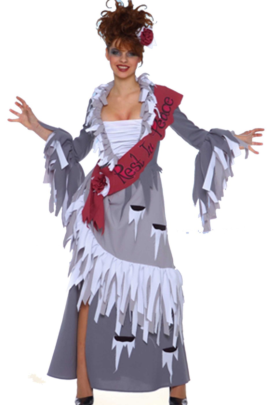 Vestito di Halloween donna Miss Morta lungo
