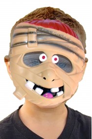 Maschera halloween economica bambino da mummia