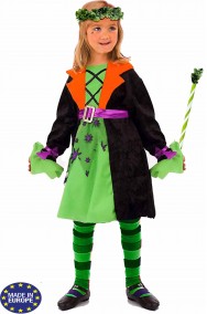 Vestito di carnevale bambina elfa dei boschi fatina