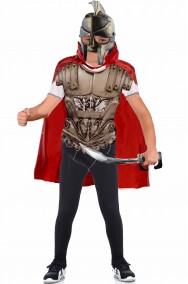 Vestito di carnevale bambino da gladiatore romano