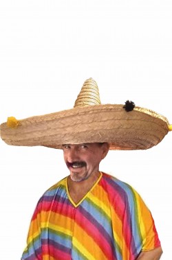 Cappello sombrero messicano grande jumbo