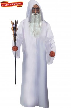 Vestito da Cosplay de Il Signore degli Anelli Saruman il mago