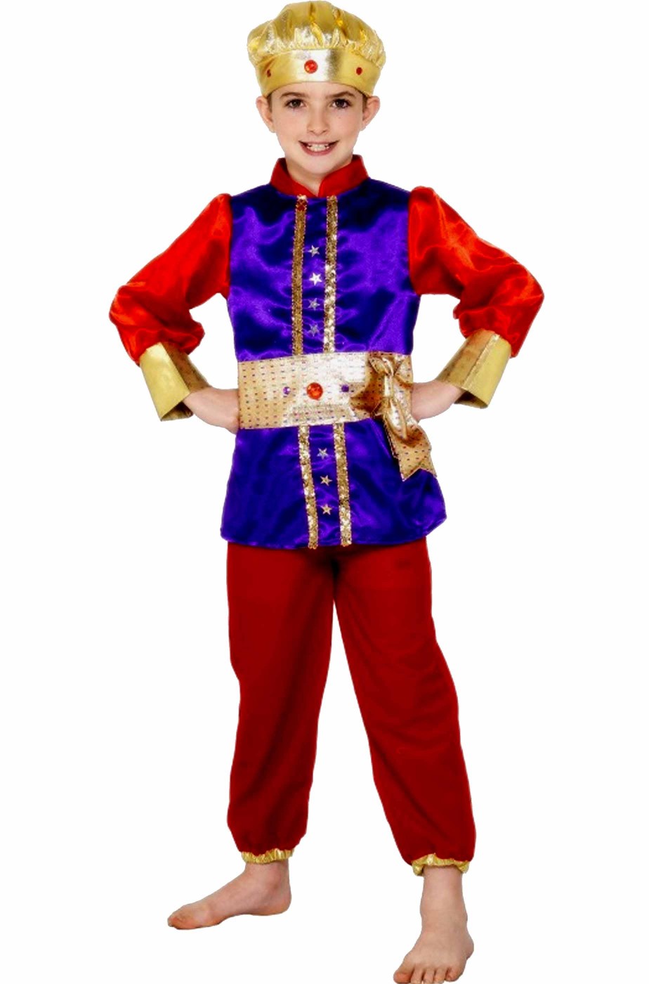 Costume da re magio bambino Baldassarre