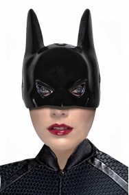 Maschera di carnevale donna pipistrello batgirl