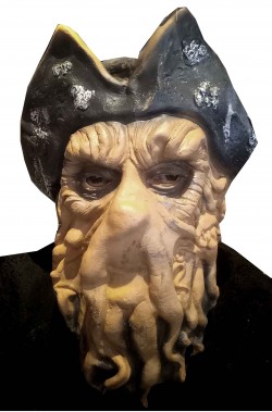 Maschera di carnevale di Davy Jones Pirati dei Caraibi