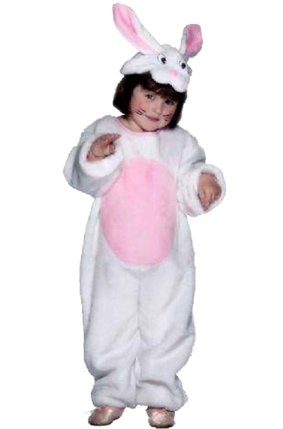 vestito di carnevale per bambino da coniglio bianco