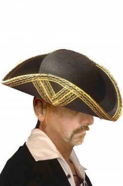 Cappello da pirata marinaio storico