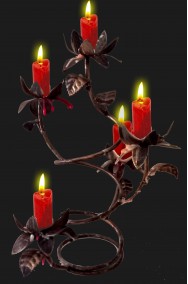 Candeliere halloween di ferro
