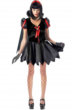 Costume halloween biancaneve dark