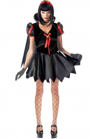 Costume halloween biancaneve dark