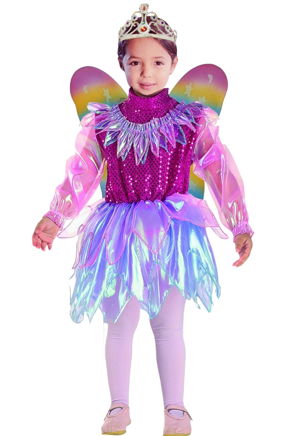 vestito di carnevale bambina strega principessa farfalla