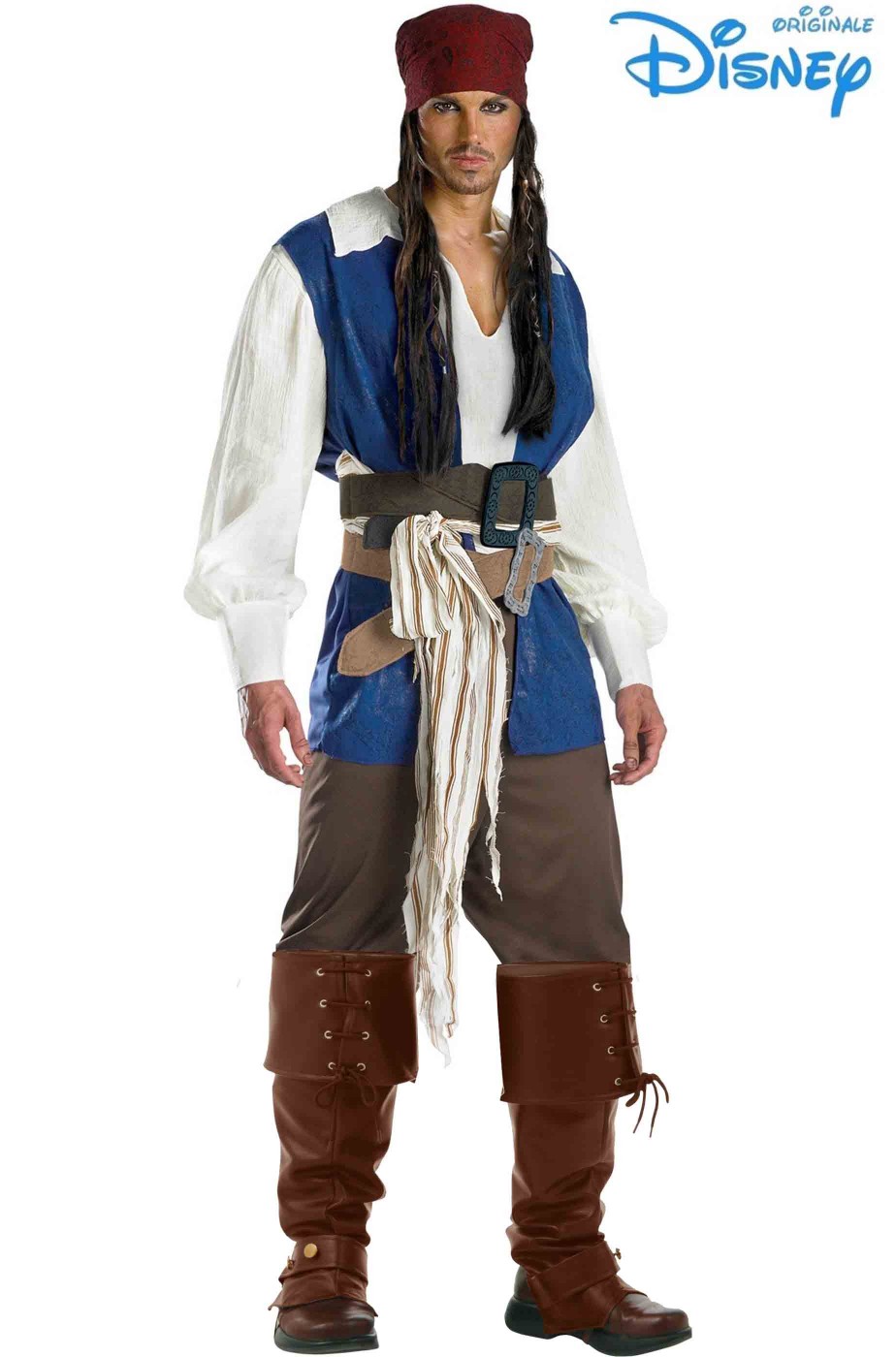 Costume Jack Sparrow dal film Pirati dei Caraibi