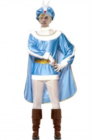 Vestito di carnevale da Principe Azzurro da uomo