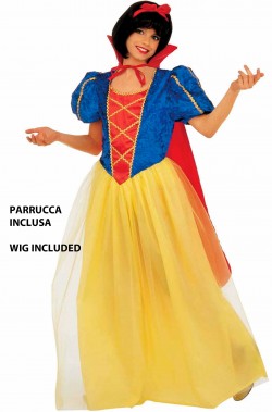 COSTUME VESTITO DI Carnevale Bambina Burla E Sorrisi Biancaneve 2