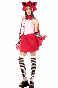 Vestito Manga Cappuccetto Rosso