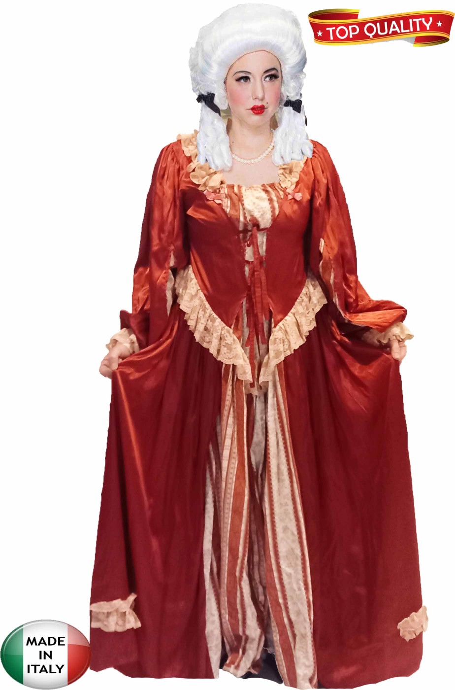 vestito di carnevale 700 veneziano donna adulto lusso