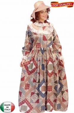 Vestito donna coloniale vecchia america