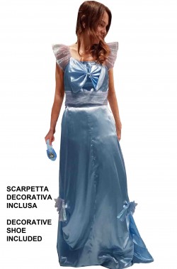 Costume di cenerentola al ballo con scarpetta