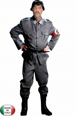 Vestito uniforme nazista soldato tedesco delle SS adulto