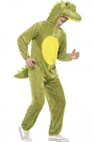 Costume da dinosauro adulto verde
