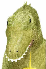 Testa del costume da coccodrillo adulto