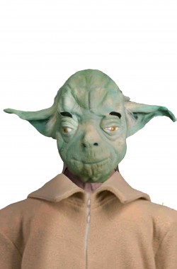 Maschera Maestro Yoda di Star Wars in lattice