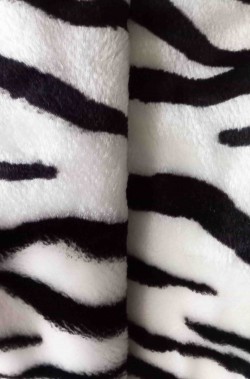 tessuto zebrato del costume di carnevale