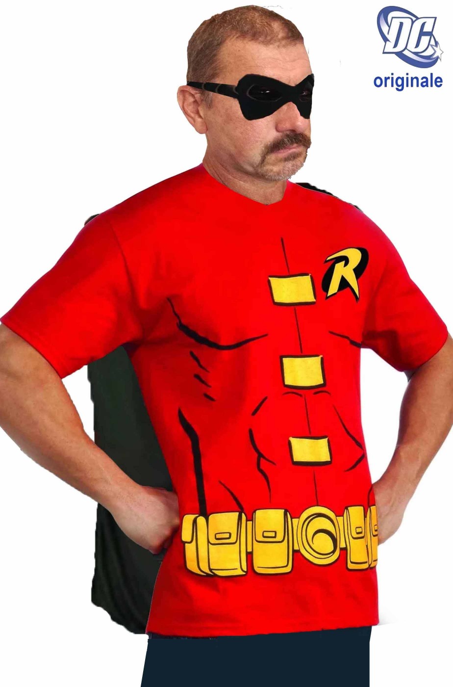 Maglietta di Robin di Batman T-shirt con mantello