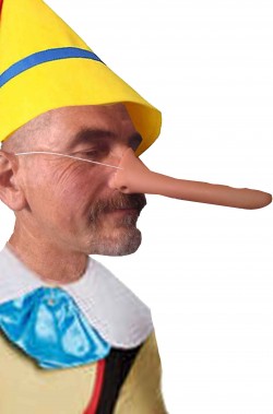Naso lungo finto da Pinocchio
