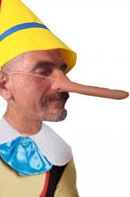 Naso lungo finto da Pinocchio