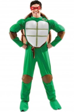 Costume di Raffaello tartarughe ninja adulto