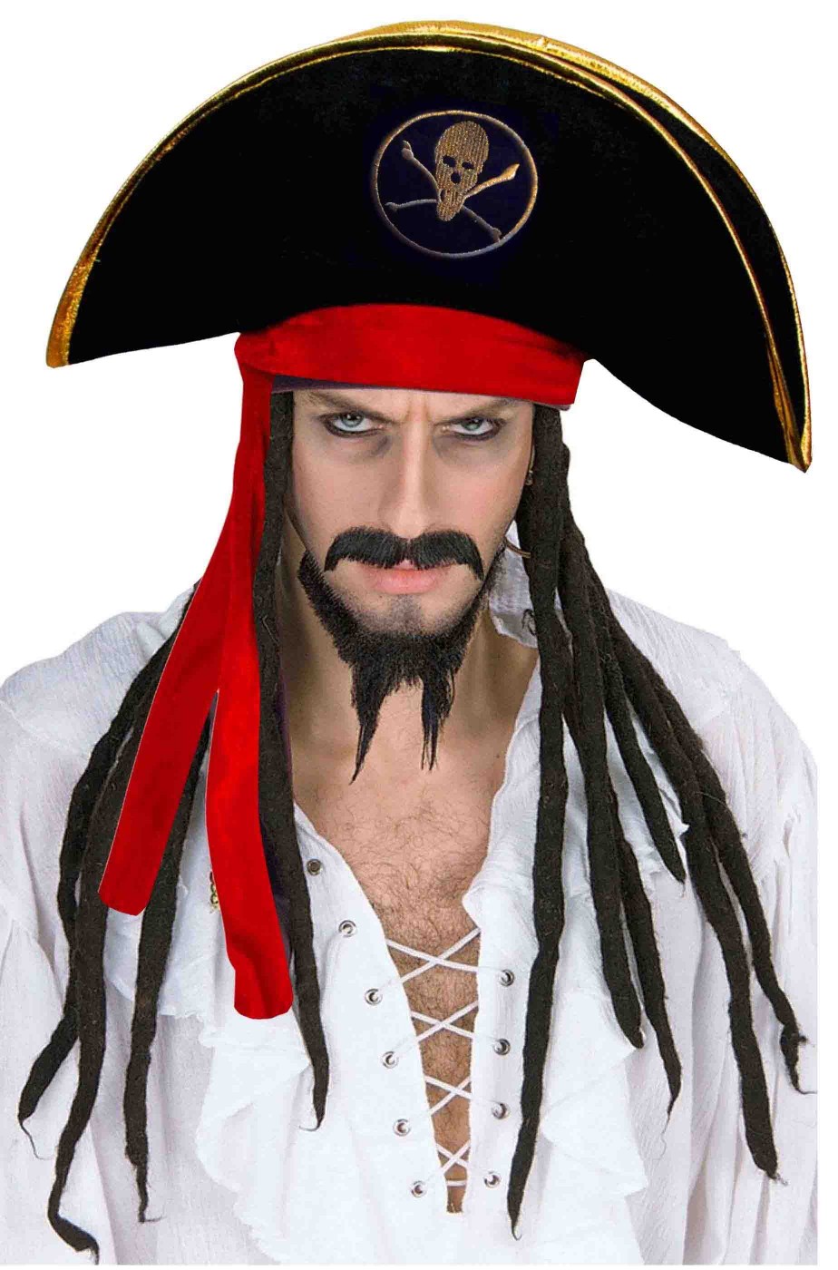 Cappello pirata a feluca traversa adulto