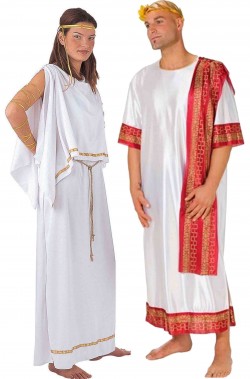 Coppia di costumi antichi romani alta qualità