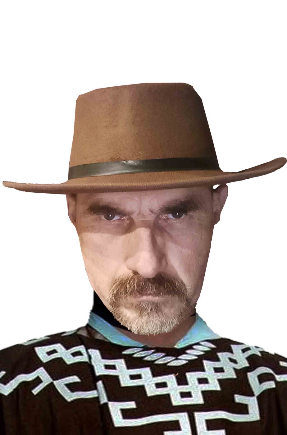 Cappello a fedora in feltro realistico Professor Indiana Jones Freddy