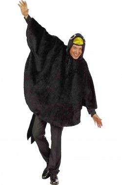 Costume da uccello adulto il corvo