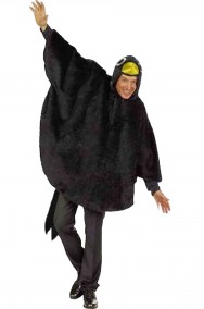 Costume da uccello adulto il corvo