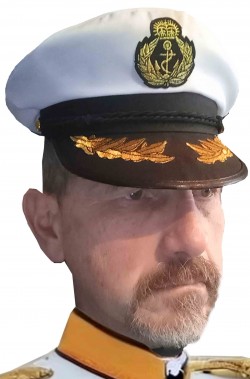 Cappello da comandante di nave