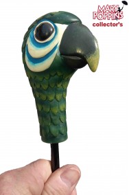 Ombrello Mary Poppins con testa di pappagallo