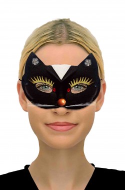 Maschera da gattina nera