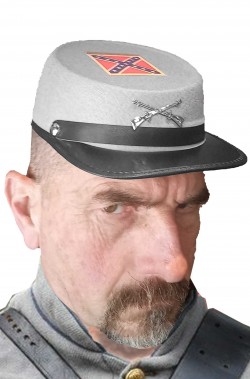 Cappello da soldato sudista confederato americano