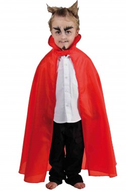 Mantello rosso da bambino 75cm