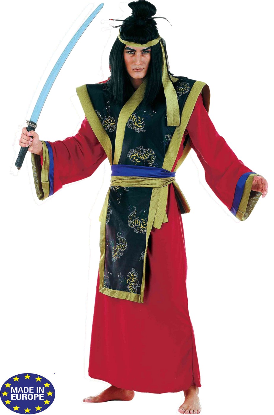 Costume kimono samurai giapponese
