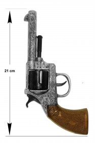 Pistola giocattolo da adulto di metallo