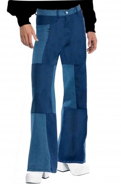 Pantaloni anni 70 blu